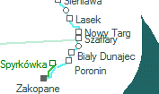 A vonalszakasz helye a térképen