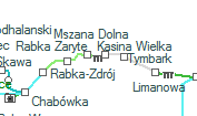 Kotówka szolgálati hely helye a térképen