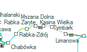 Kasina Wielka szolgálati hely helye a térképen