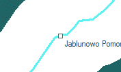 Jablunowo Pomorskie szolgálati hely helye a térképen