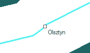 Olsztyn szolgálati hely helye a térképen