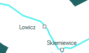 Lowicz szolgálati hely helye a térképen