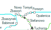 A vonalszakasz helye a térképen