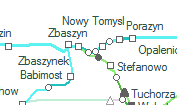 Chrosnica szolgálati hely helye a térképen