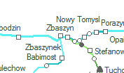 A vonalszakasz helye a térképen