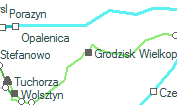 Grodzisk Wielkopolski szolglati hely helye a trkpen