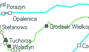 A vonalszakasz helye a térképen