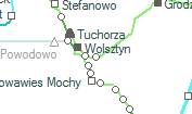 Tloki szolgálati hely helye a térképen