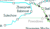Legowo Sulechowskie szolgálati hely helye a térképen
