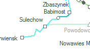Sulechow szolgálati hely helye a térképen