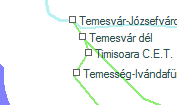 A vonalszakasz helye a térképen