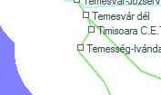 Temesség-Ivándafürdő szolgálati hely helye a térképen