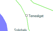 Temesliget szolgálati hely helye a térképen
