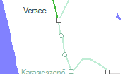 A vonalszakasz helye a térképen