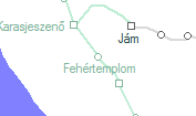 A vonalszakasz helye a térképen