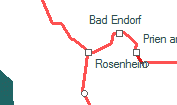 Rosenheim szolgálati hely helye a térképen