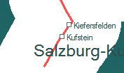 Kufstein szolgálati hely helye a térképen