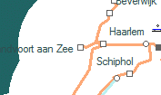 Zandvoort aan Zee szolgálati hely helye a térképen