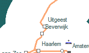 Uitgeest szolgálati hely helye a térképen