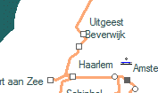 Beverwijk szolgálati hely helye a térképen