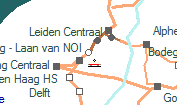 Voorschoten szolgálati hely helye a térképen