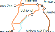 Hoofddorp szolgálati hely helye a térképen