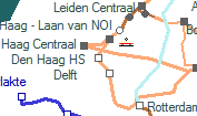 Den Haag HS szolgálati hely helye a térképen