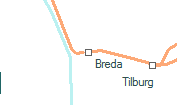 A vonalszakasz helye a térképen