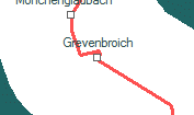 Grevenbroich szolgálati hely helye a térképen
