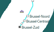 A vonalszakasz helye a térképen