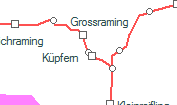 Küpfern Hst szolgálati hely helye a térképen