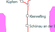 Kleinreifling szolgálati hely helye a térképen
