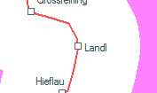 A vonalszakasz helye a térképen