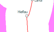 Hieflau szolgálati hely helye a térképen