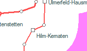 A vonalszakasz helye a térképen