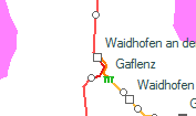 Waidhofen an der Ybbs szolgálati hely helye a térképen