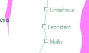 Leonstein szolgálati hely helye a térképen