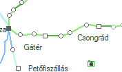 Kettőshalom szolgálati hely helye a térképen