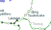 Tiszakécske szolgálati hely helye a térképen