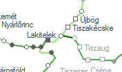 Kerekdomb szolgálati hely helye a térképen