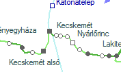 Kisfái szolgálati hely helye a térképen