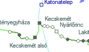 Alsóúrrét szolgálati hely helye a térképen