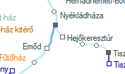 Hejőkeresztúr szolgálati hely helye a térképen