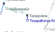 A vonalszakasz helye a térképen
