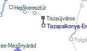 Tiszapalkonya-Erm szolglati hely helye a trkpen