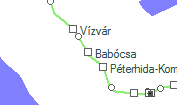 Babócsa szolgálati hely helye a térképen