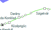 Nemeske szolgálati hely helye a térképen