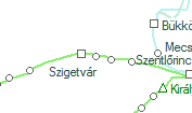 Botykapeterd szolgálati hely helye a térképen