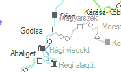 A vonalszakasz helye a térképen