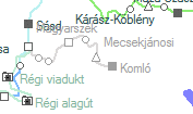 Mecsekjánosi szolgálati hely helye a térképen
